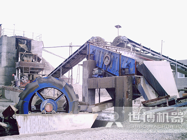 河卵石破碎制砂洗砂全過(guò)程